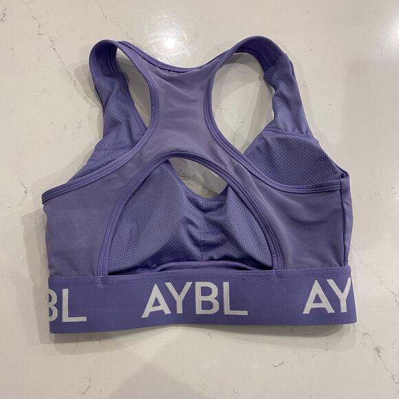 AYBL Racerback Sports Bra Purple Size Small - Picture 5 of 6